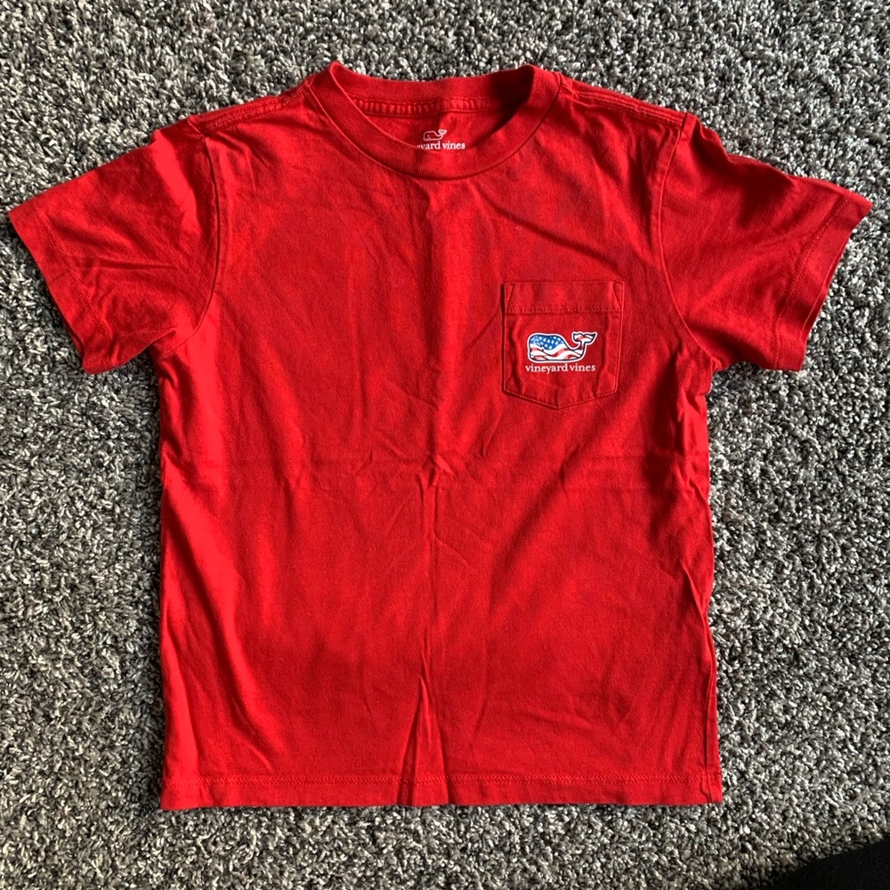 Vineyard vines kids flag T-shirt
